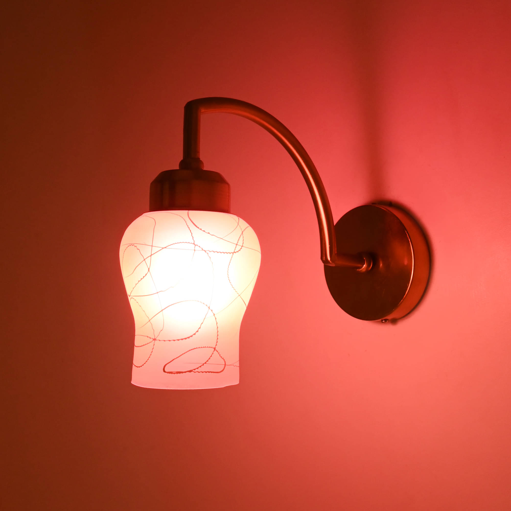     			1st Time Multicolor Up Light Wall Lamp ( Pack of 1 )