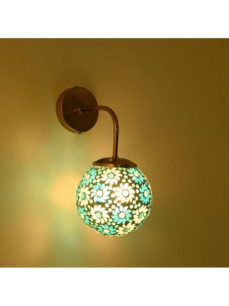     			1st Time Multicolor Up Light Wall Lamp ( Pack of 1 )