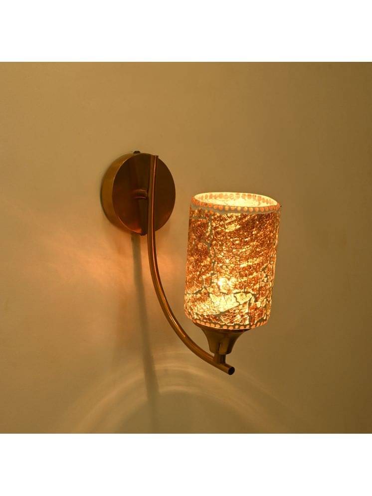     			1st Time Orange Up Light Wall Lamp ( Pack of 1 )