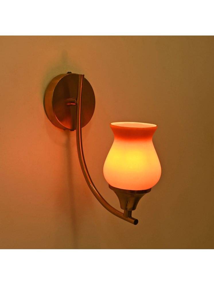 1st Time Orange Up Light Wall Lamp ( Pack of 1 ) 1st Time Orange Up Light Wall Lamp ( Pack of 1 )