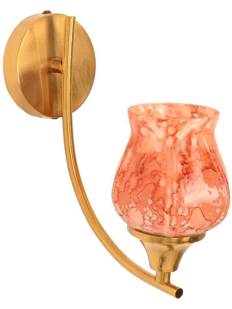     			1st Time Orange Up Light Wall Lamp ( Pack of 1 )