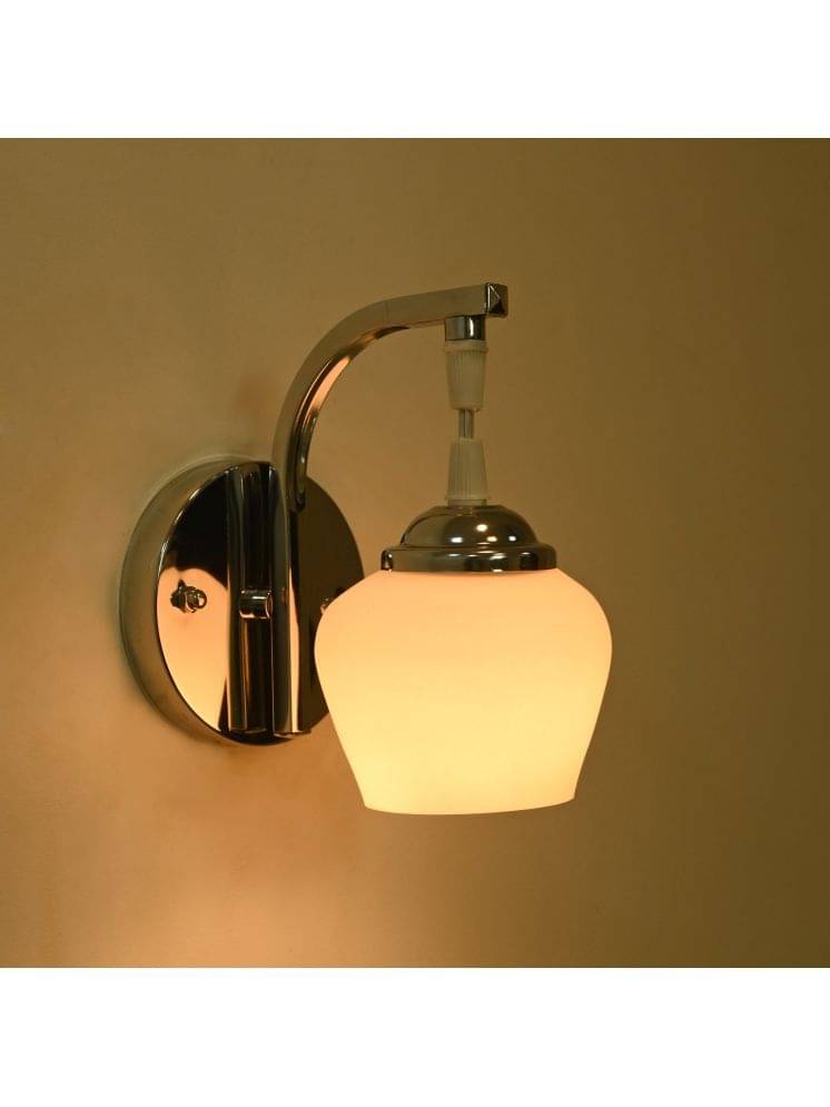     			1st Time White Down Light Wall Lamp ( Pack of 1 )