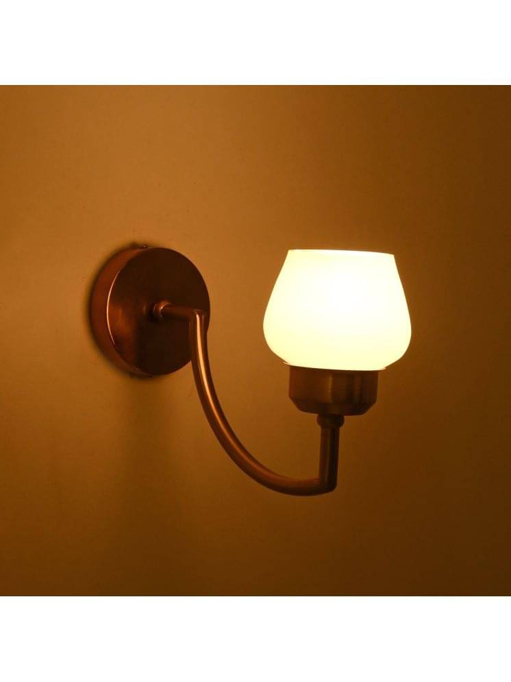     			1st Time White Up Light Wall Lamp ( Pack of 1 )