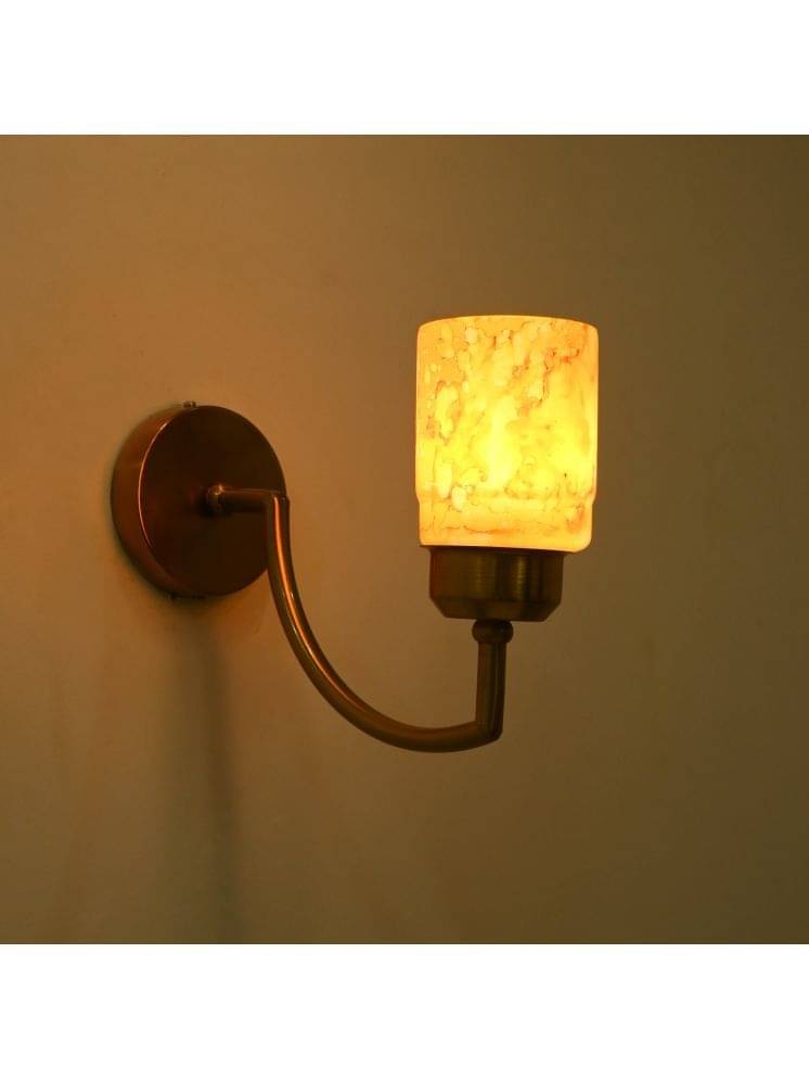    			1st Time Yellow Up Light Wall Lamp ( Pack of 1 )