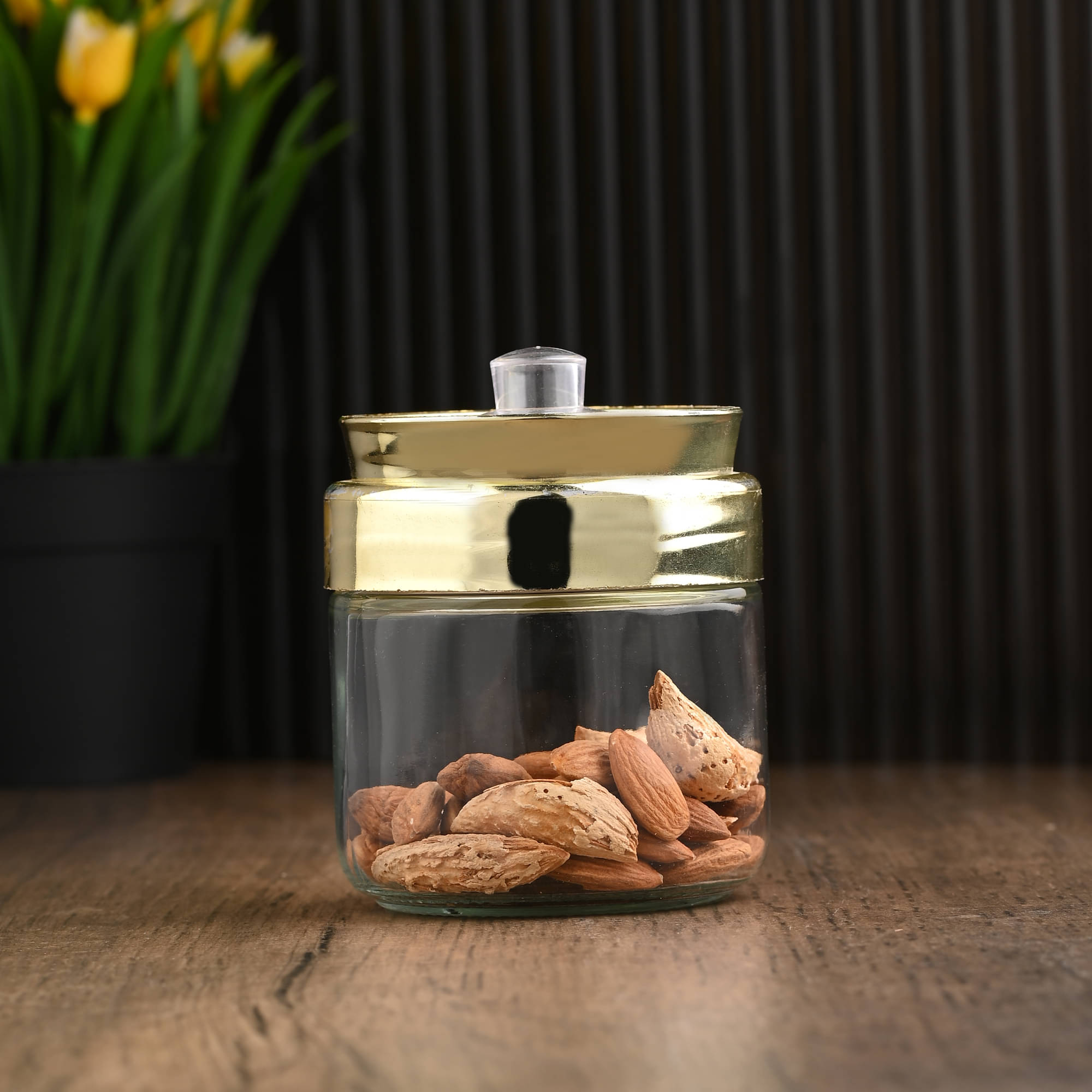 AFAST Food Grade Container Glass Multicolor Utility Container ( Set of 1 ) AFAST Food Grade Container Glass Multicolor Utility Container ( Set of 1 )