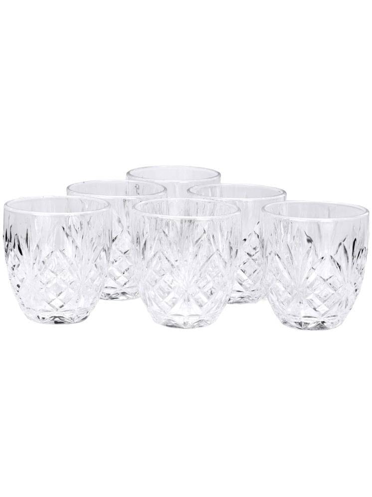 AFAST Stylish Transparent Glass Plain Glasses 200 ml ( Pack of 6 ) Transparent AFAST Stylish Transparent Glass Plain Glasses 200 ml ( Pack of 6 ) Transparent