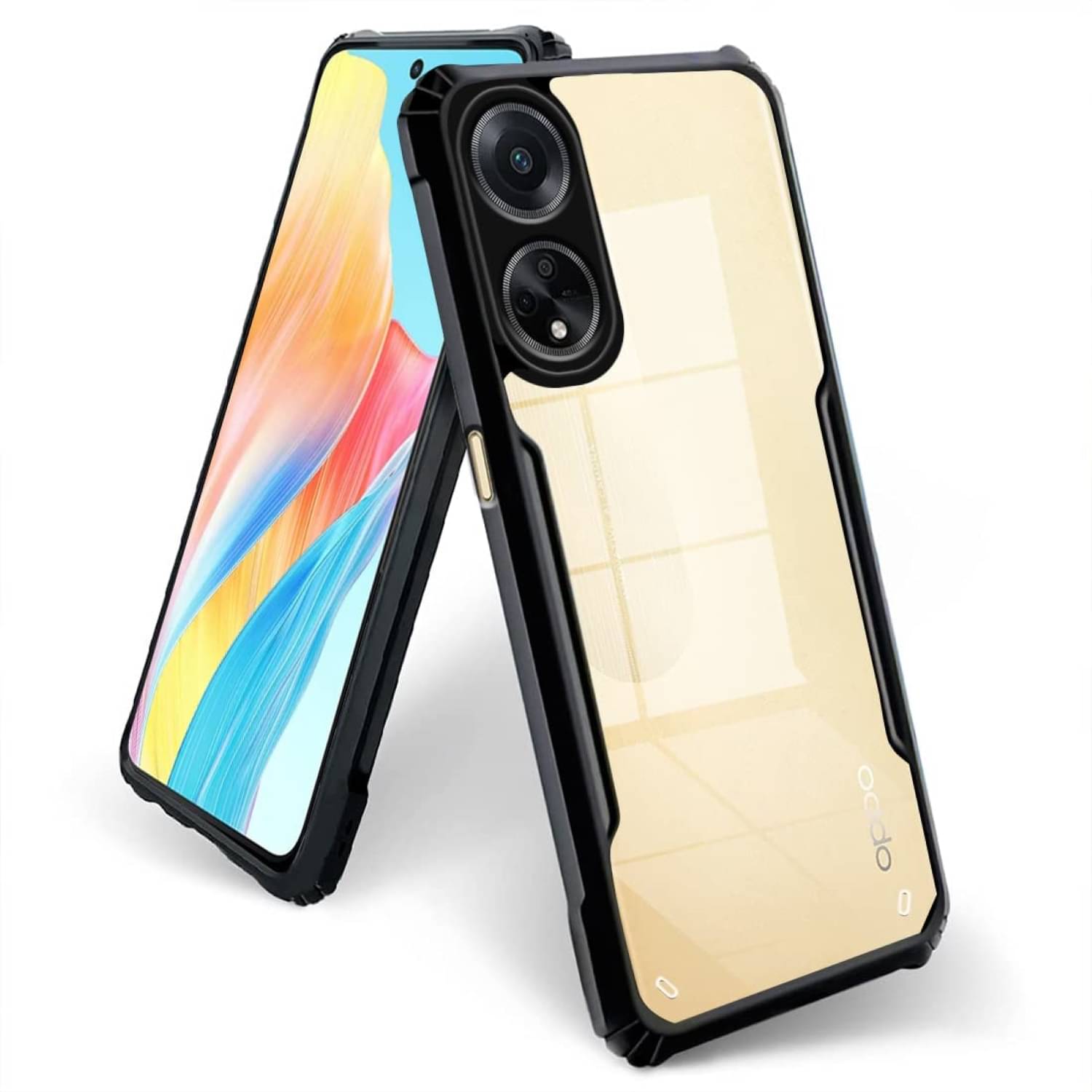 Case Vault Covers Shock Proof Case Compatible For Polycarbonate Oppo F23 5G ( Pack of 1 )     			Case Vault Covers Shock Proof Case Compatible For Polycarbonate Oppo F23 5G ( Pack of 1 )