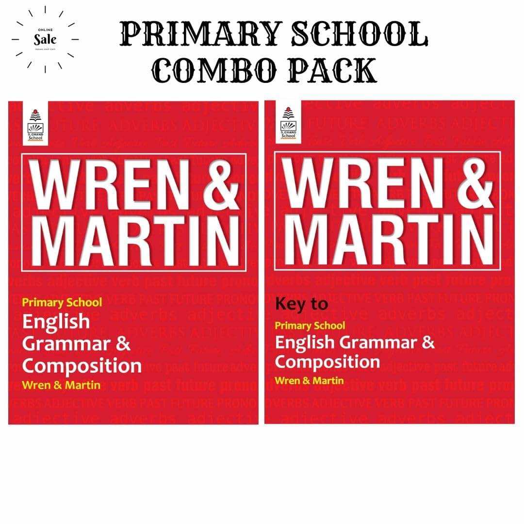High School Wren and Martin English Grammar and Composition (Regular Edition) + Key to Wren and Martin English Grammar & Composition - COMBO High School Wren and Martin English Grammar and Composition (Regular Edition) + Key to Wren and Martin English Grammar & Composition - COMBO