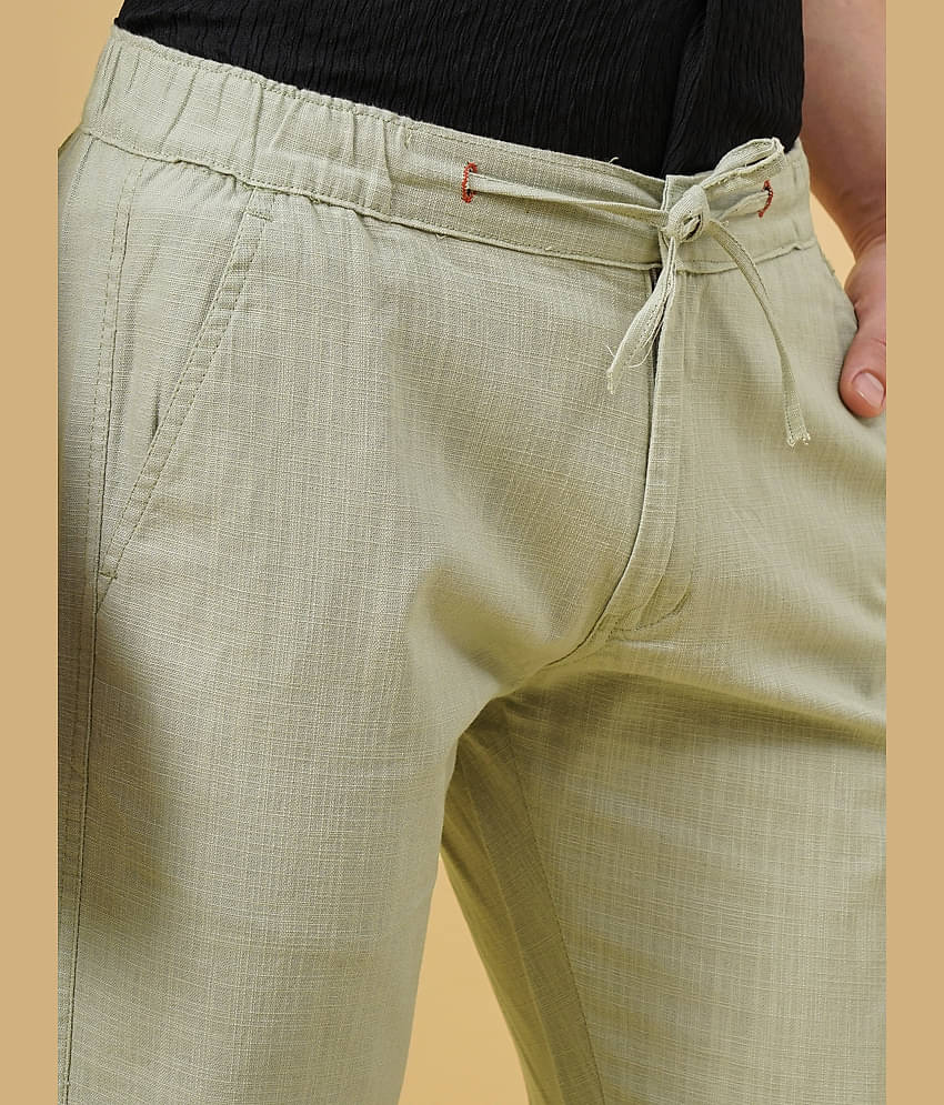 Paul Street Slim Flat Men's Chinos - Green ( Pack of 1 )