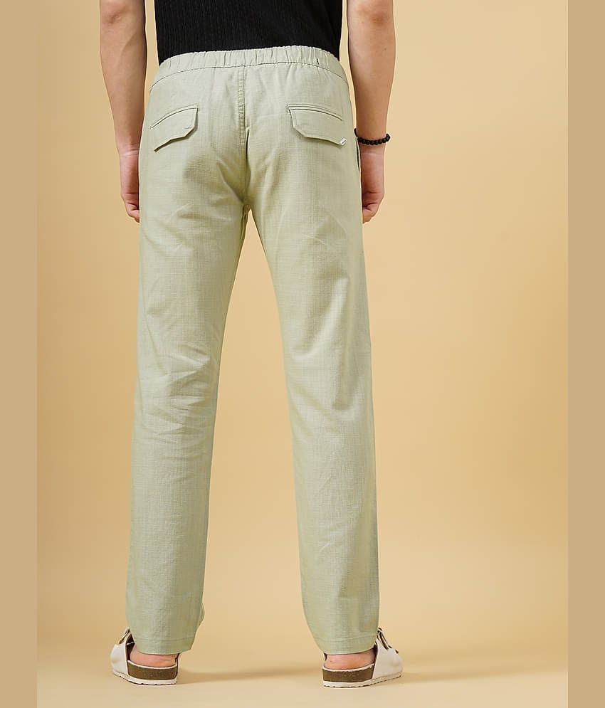 Paul Street Slim Flat Men's Chinos - Green ( Pack of 1 )