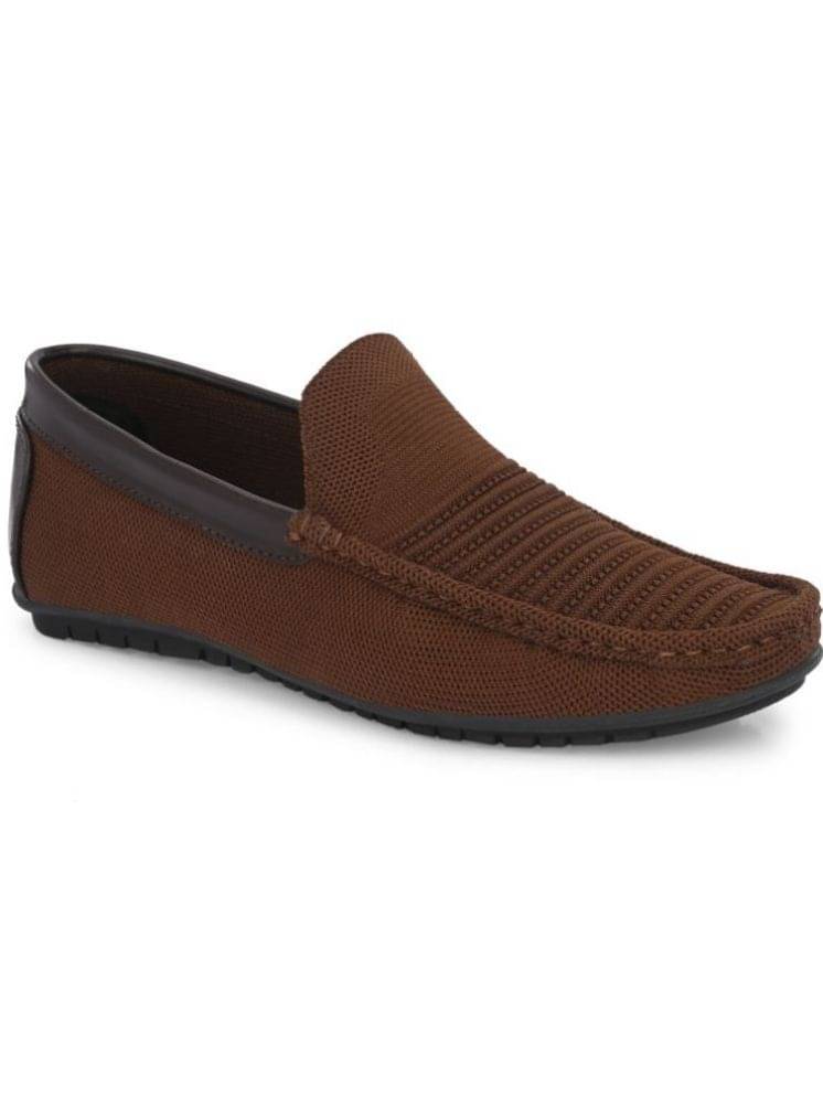 Prolific Brown Men's Slip-on Shoes Prolific Brown Men's Slip-on Shoes