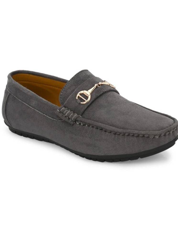 Prolific Grey Men's Slip-on Shoes Prolific Grey Men's Slip-on Shoes