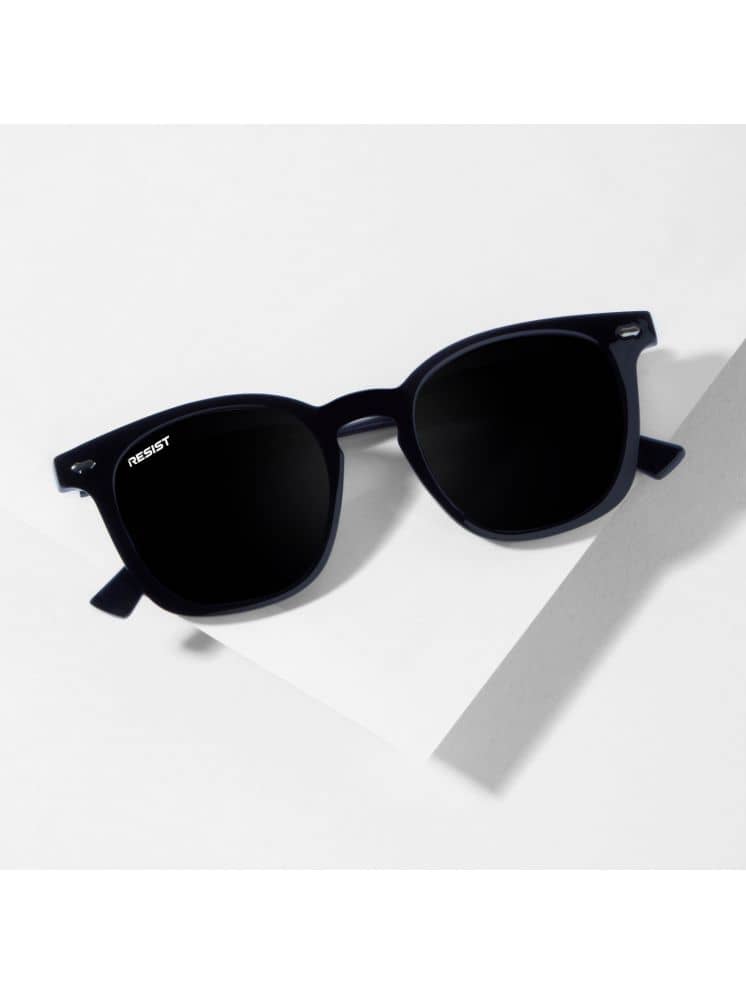 RESIST EYEWEAR Black Round Sunglasses ( Pack of 1 ) - Sunglasses | Buy online on ZillyBuy