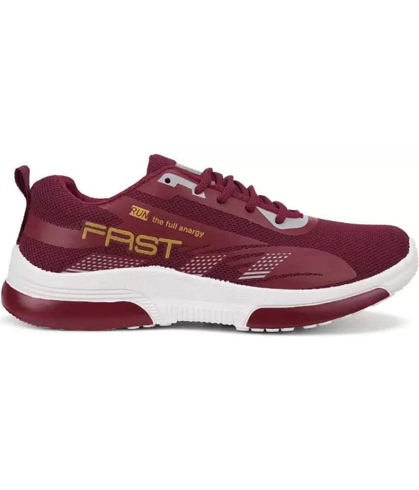 hotstyle FIRST Maroon Men's Sneakers - Casual Shoes | Buy online on ZillyBuy