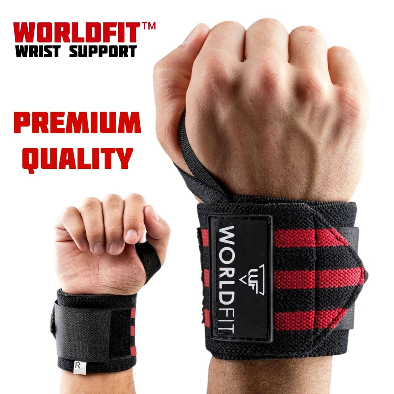 Worldfit Wrist Band for Wrist Support and Pain Relief Men and Women Hand Wraps, Assorted Colors (Pack of 2) Worldfit Wrist Band for Wrist Support and Pain Relief Men and Women Hand Wraps, Assorted Colors (Pack of 2)