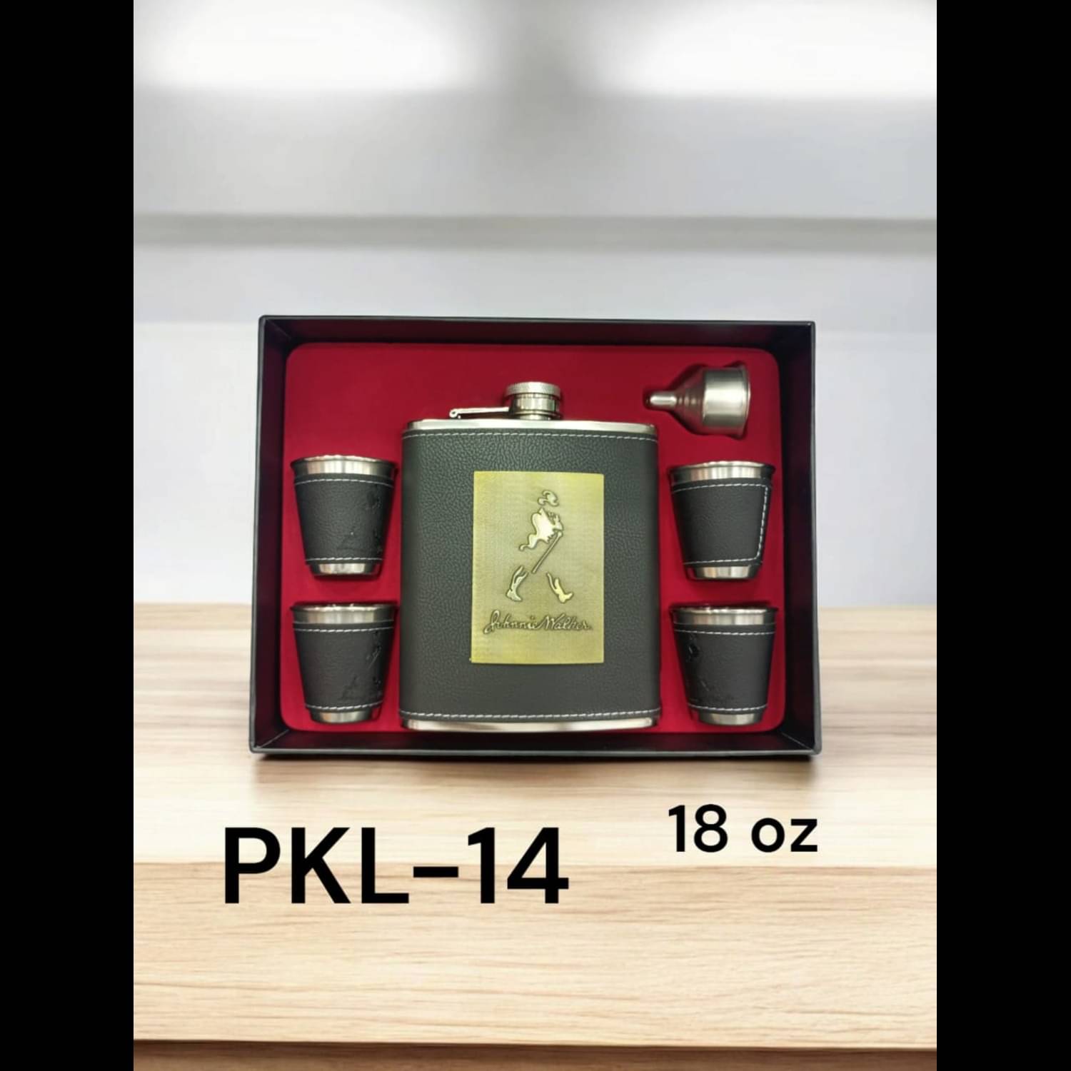     			JGG JAIN GIFT GALLERY Steel Hip Flask