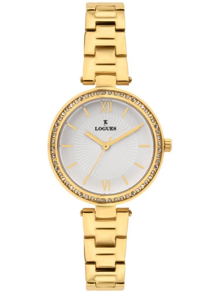 LOGUES WATCHES Analog Silver Dial Women'S Watch | L 6178 Ym-02 | 3 ATM Water Resistant LOGUES WATCHES Analog Silver Dial Women'S Watch | L 6178 Ym-02 | 3 ATM Water Resistant