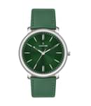 LOGUES WATCHES Analog Green Dial Men'S Watch | G E 858 Sl-10 | 3 ATM Water Resistant