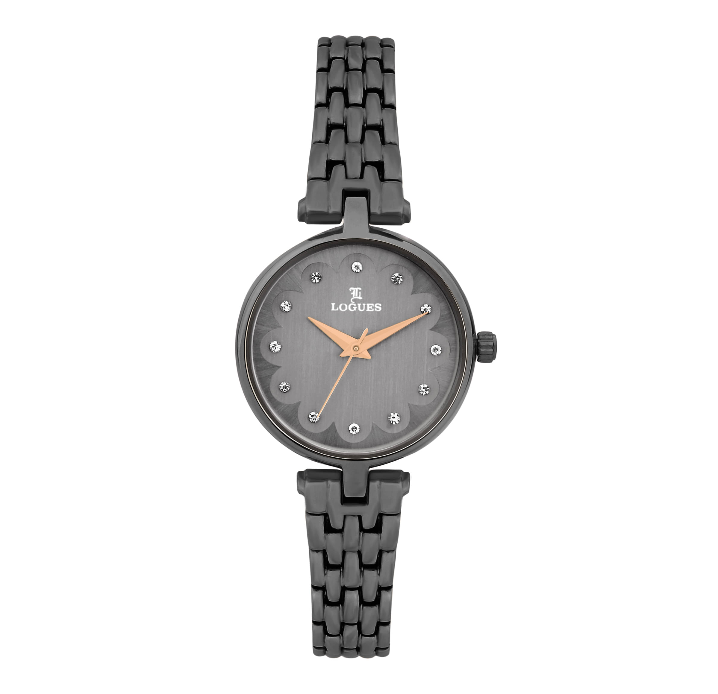 LOGUES WATCHES Analog Grey Dial Women'S Watch | L E 711 Qm-27 | 3 ATM Water Resistant     			LOGUES WATCHES Analog Grey Dial Women'S Watch | L E 711 Qm-27 | 3 ATM Water Resistant