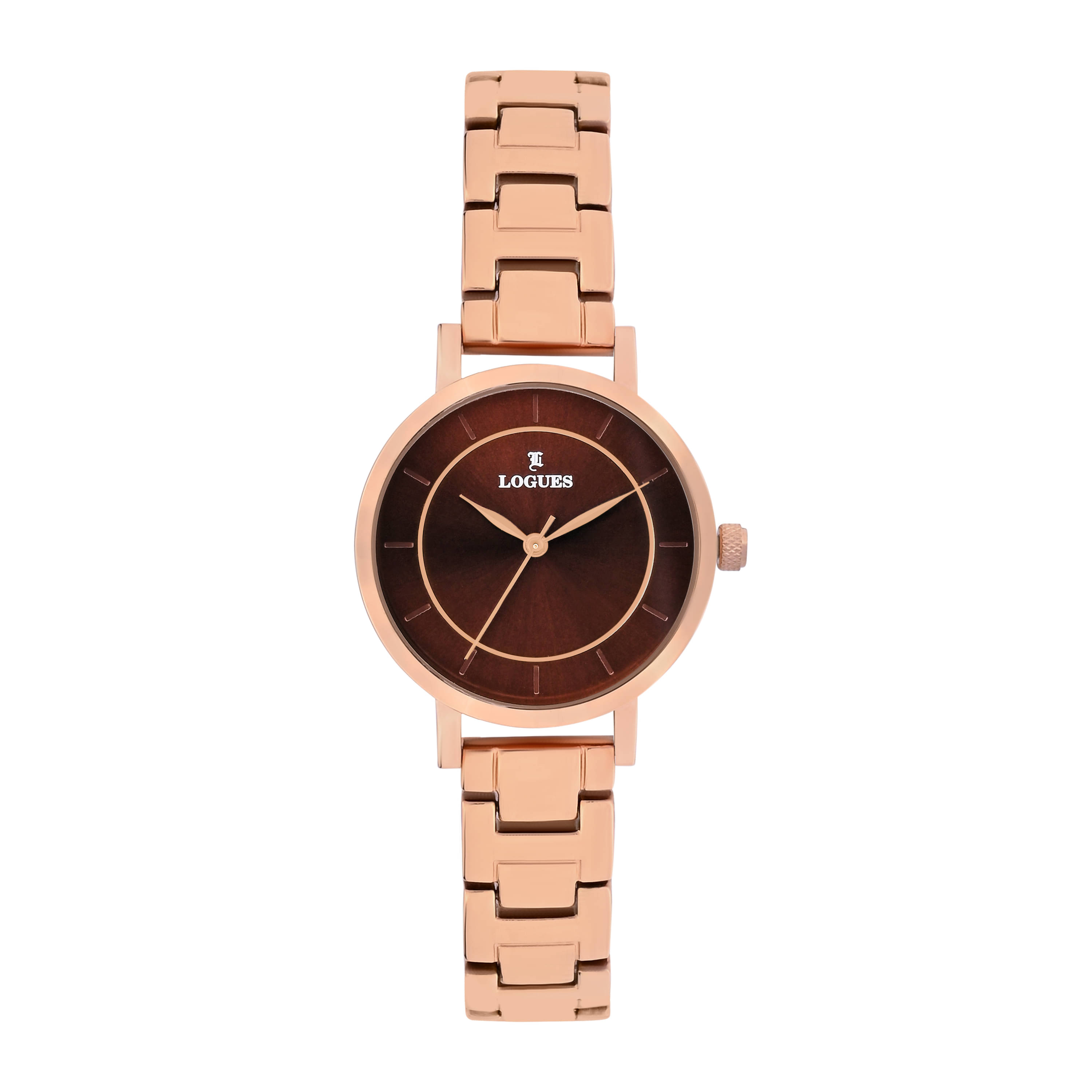 LOGUES WATCHES Analog Brown Dial Women'S Watch | L E 796 Wm-05 | 3 ATM Water Resistant     			LOGUES WATCHES Analog Brown Dial Women'S Watch | L E 796 Wm-05 | 3 ATM Water Resistant