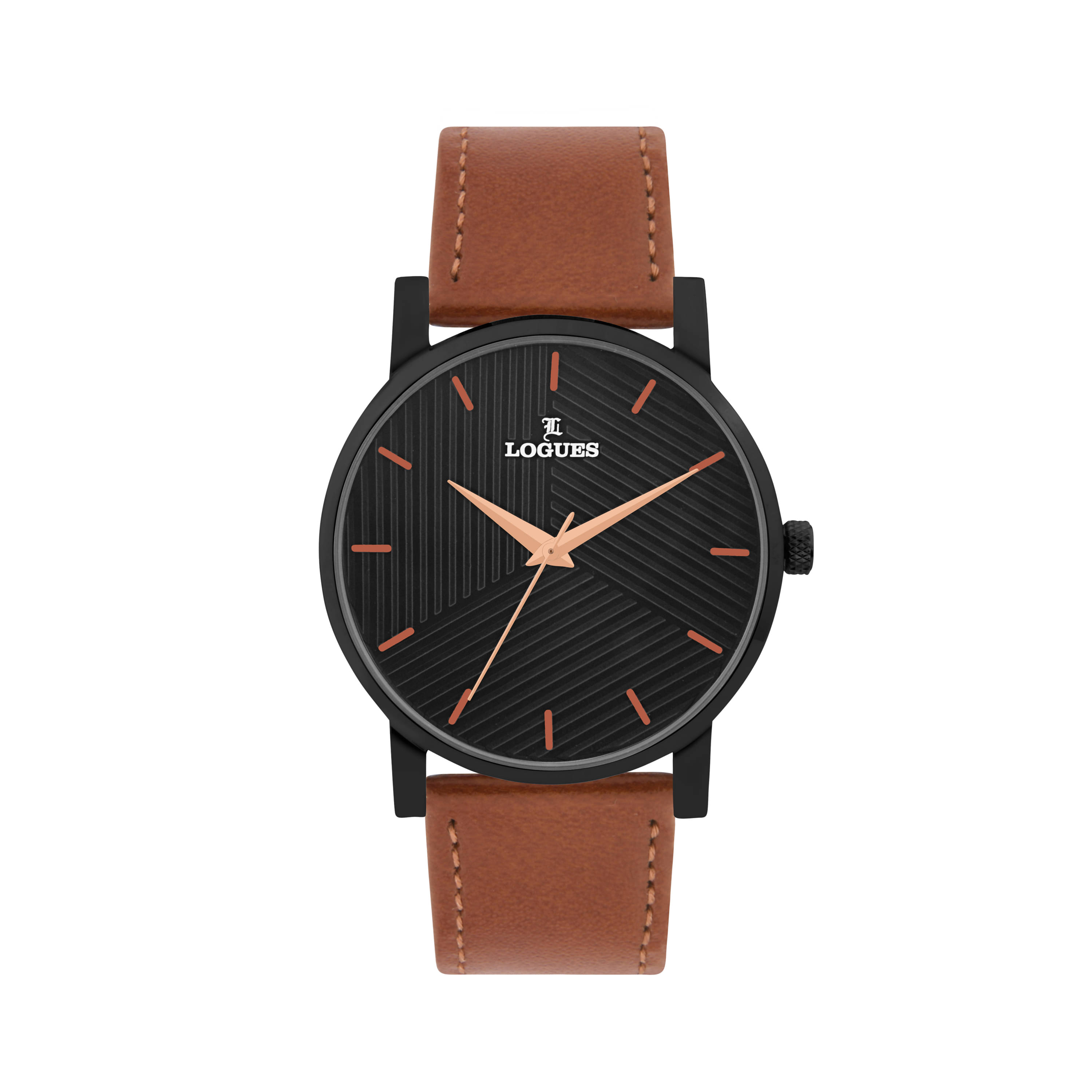 LOGUES WATCHES Analog Black Dial Men'S Watch | G E 856 Nl-14 | 3 ATM Water Resistant LOGUES WATCHES Analog Black Dial Men'S Watch | G E 856 Nl-14 | 3 ATM Water Resistant