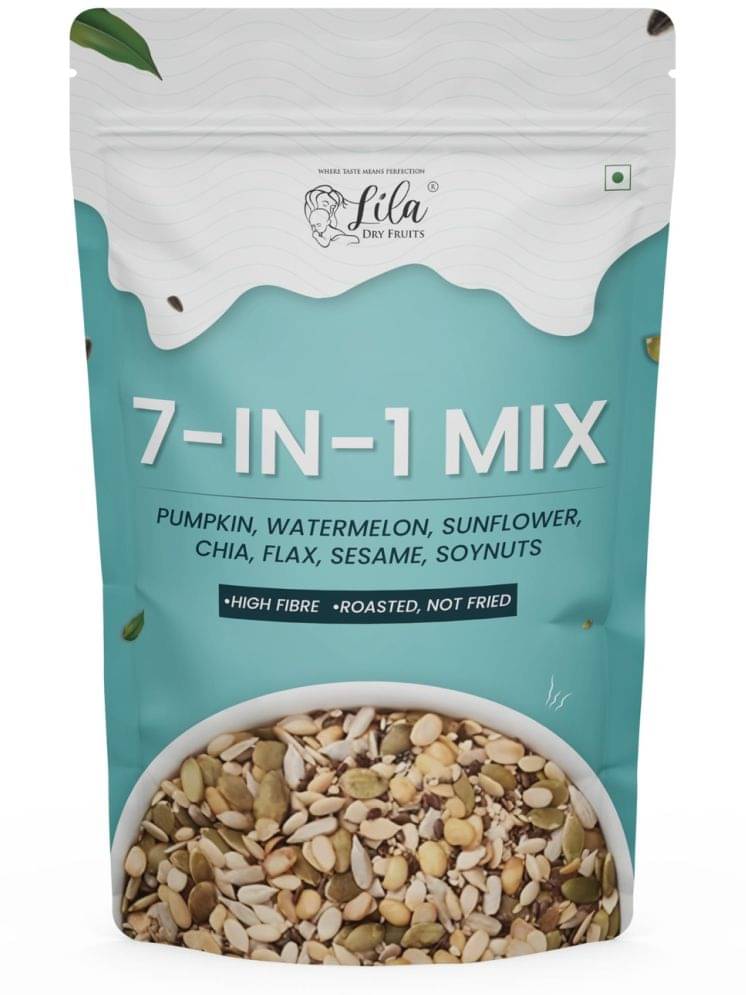     			Lila Dry Fruits 7 in 1 Mixed Seeds | Healthy Seeds for Eating 250 Grams