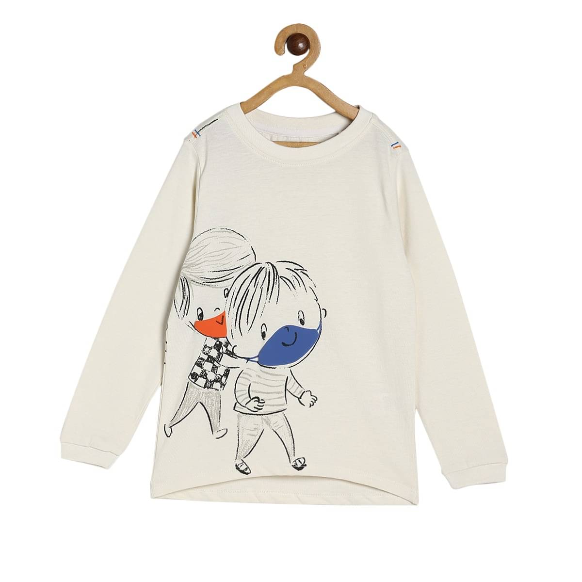     			MINI KLUB Pack of 1 Boys Cotton Blend T-Shirt ( Multicolor )