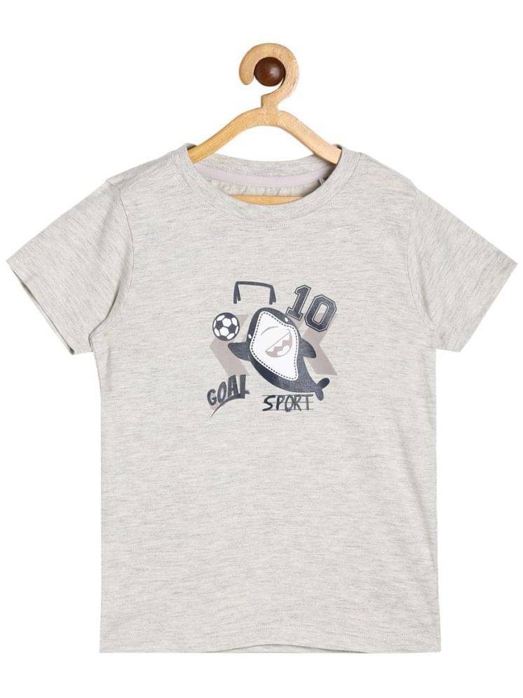     			MINI KLUB Pack of 1 Boys Cotton T-Shirt ( Multicolor )