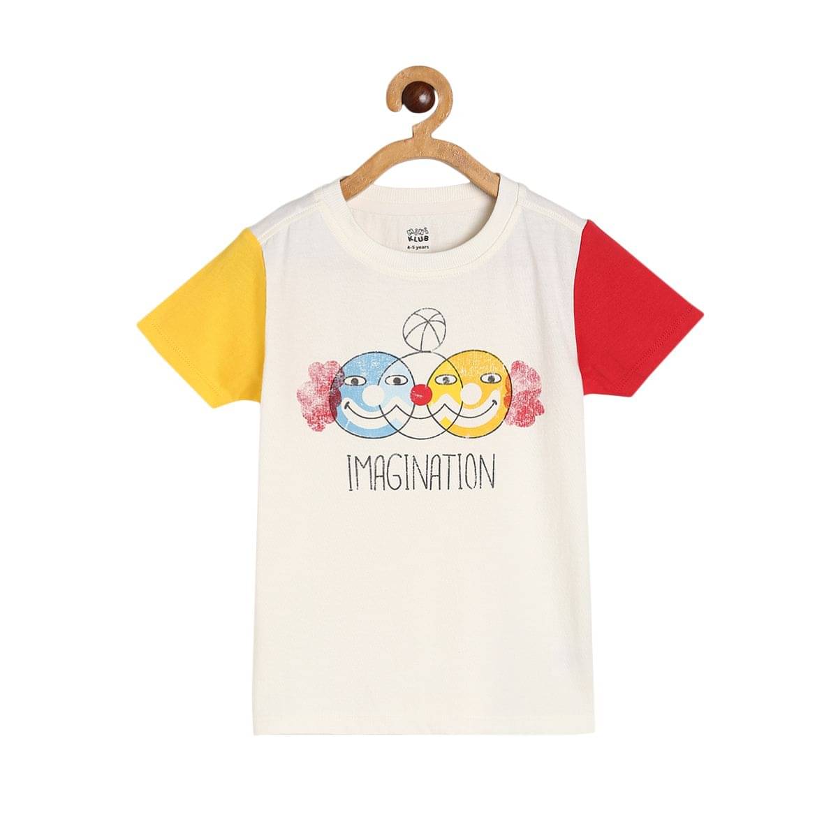     			MINI KLUB Pack of 1 Boys Cotton T-Shirt ( Multicolor )