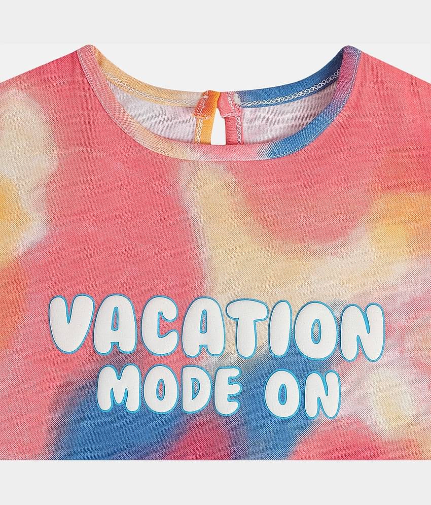 MINI KLUB Pack of 1 Girls Cotton Top ( Pink )