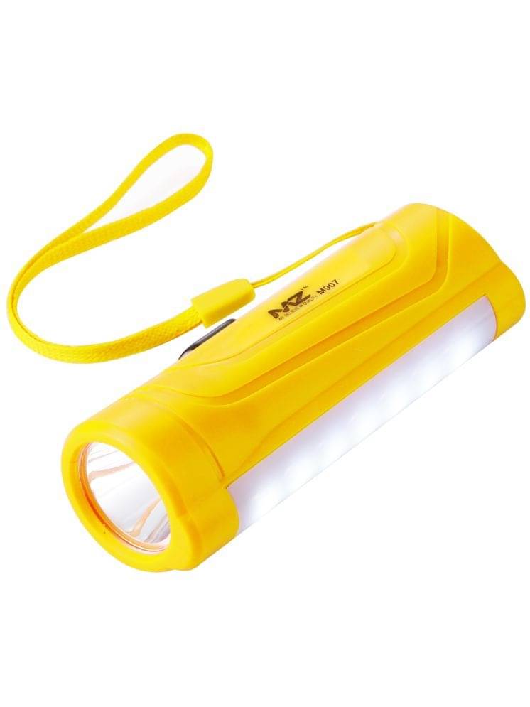 MZ - 2W Rechargeable Flashlight Torch ( Pack of 1 ) MZ - 2W Rechargeable Flashlight Torch ( Pack of 1 )