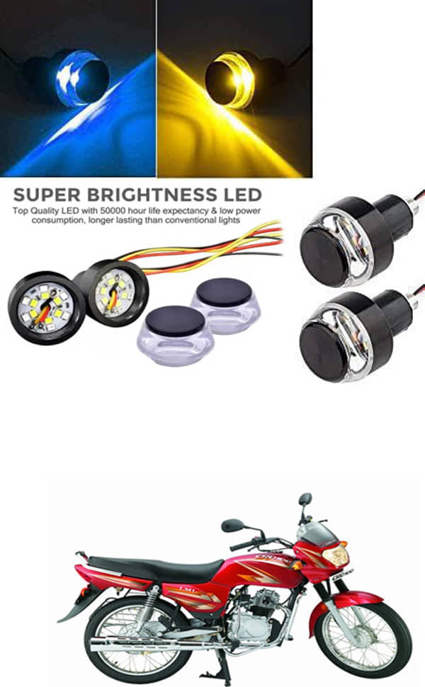 Rustproof, Waterproof Indicator Light/Handle Light (Multicolor) For LML CRD Rustproof, Waterproof Indicator Light/Handle Light (Multicolor) For LML CRD