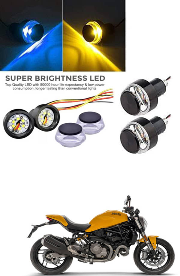     			Rustproof, Waterproof Indicator Light/Handle Light (Multicolor) For Ducati Monster 821