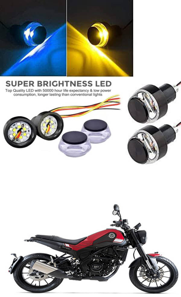 Rustproof, Waterproof Indicator Light/Handle Light (Multicolor) For Benelli Leoncino 250 Rustproof, Waterproof Indicator Light/Handle Light (Multicolor) For Benelli Leoncino 250