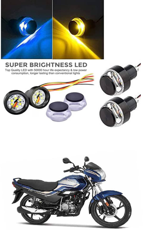 Rustproof, Waterproof Indicator Light/Handle Light (Multicolor) For Hero MotoCorp Super Splendor Rustproof, Waterproof Indicator Light/Handle Light (Multicolor) For Hero MotoCorp Super Splendor