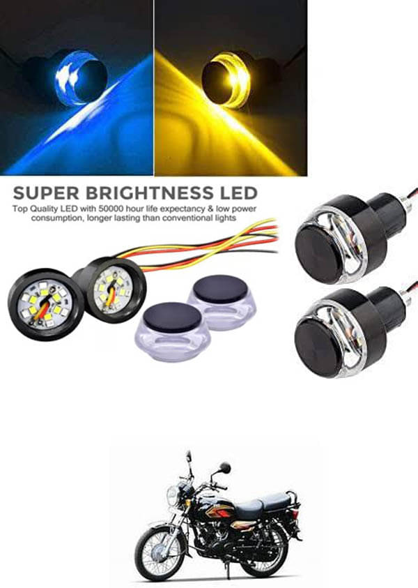 Rustproof, Waterproof Indicator Light/Handle Light (Multicolor) For TVS Max 4R Rustproof, Waterproof Indicator Light/Handle Light (Multicolor) For TVS Max 4R