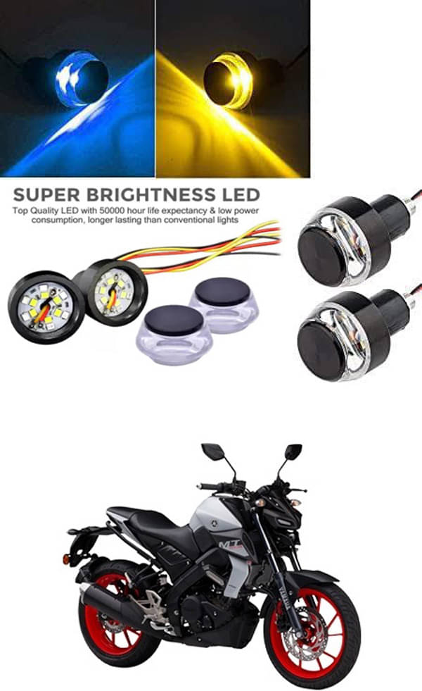    			Rustproof, Waterproof Indicator Light/Handle Light (Multicolor) For Yamaha MT-15