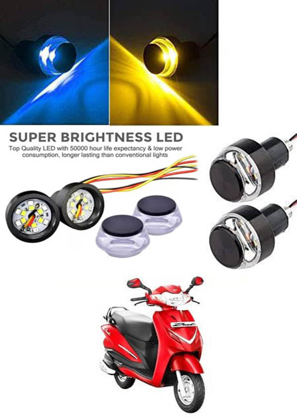 Rustproof, Waterproof Indicator Light/Handle Light (Multicolor) For Hero Moto Corp Duet Rustproof, Waterproof Indicator Light/Handle Light (Multicolor) For Hero Moto Corp Duet