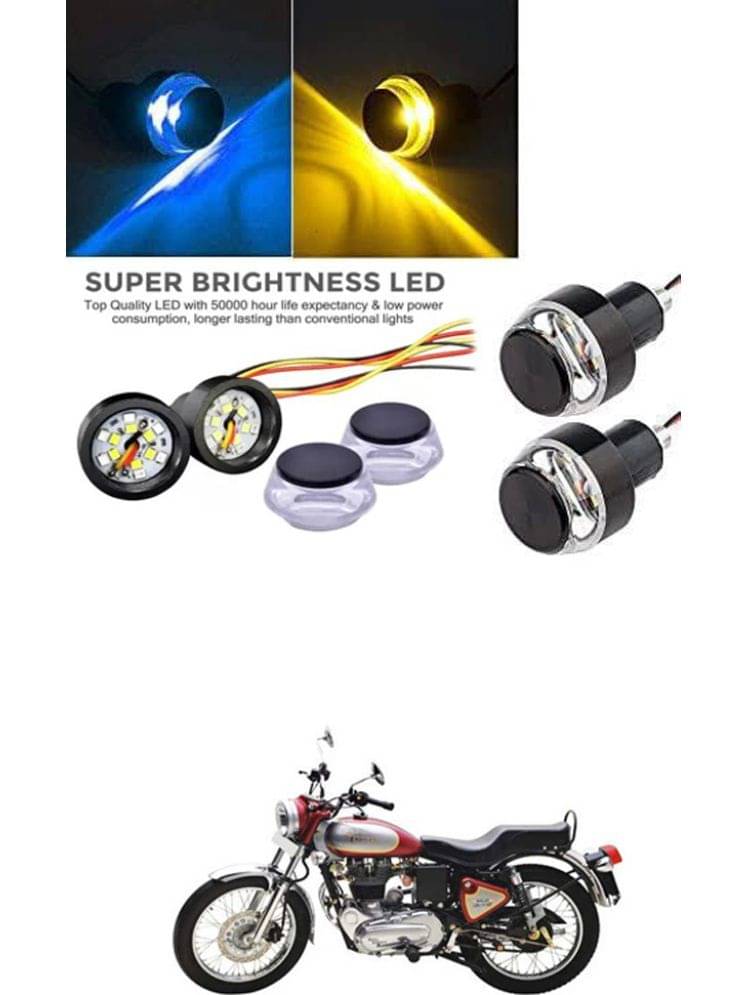 Rustproof, Waterproof Indicator Light/Handle Light (Multicolor) For Royal Enfield Electra 5S Rustproof, Waterproof Indicator Light/Handle Light (Multicolor) For Royal Enfield Electra 5S