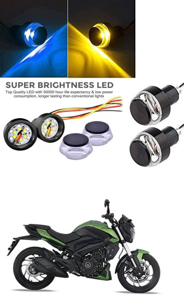 Rustproof, Waterproof Indicator Light/Handle Light (Multicolor) For Bajaj Dominar 400 Rustproof, Waterproof Indicator Light/Handle Light (Multicolor) For Bajaj Dominar 400
