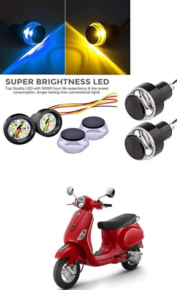 Rustproof, Waterproof Indicator Light/Handle Light (Multicolor) For Vespa Vespa LX 125 Rustproof, Waterproof Indicator Light/Handle Light (Multicolor) For Vespa Vespa LX 125