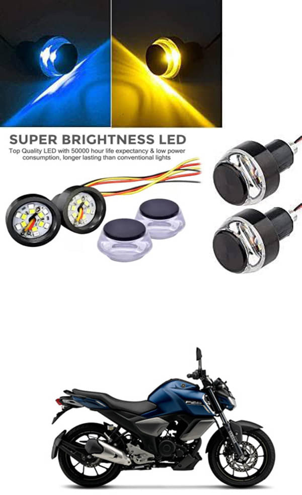 Rustproof, Waterproof Indicator Light/Handle Light (Multicolor) For Yamaha FZ S V3.0 FI Rustproof, Waterproof Indicator Light/Handle Light (Multicolor) For Yamaha FZ S V3.0 FI