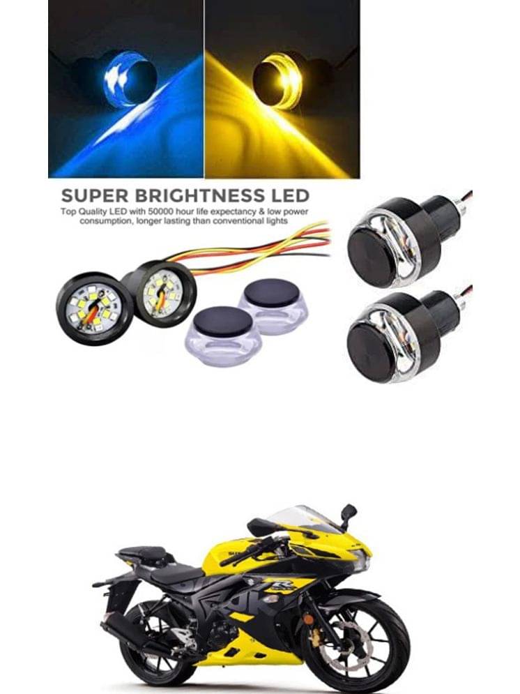     			Rustproof, Waterproof Indicator Light/Handle Light (Multicolor) For Suzuki GSX R150