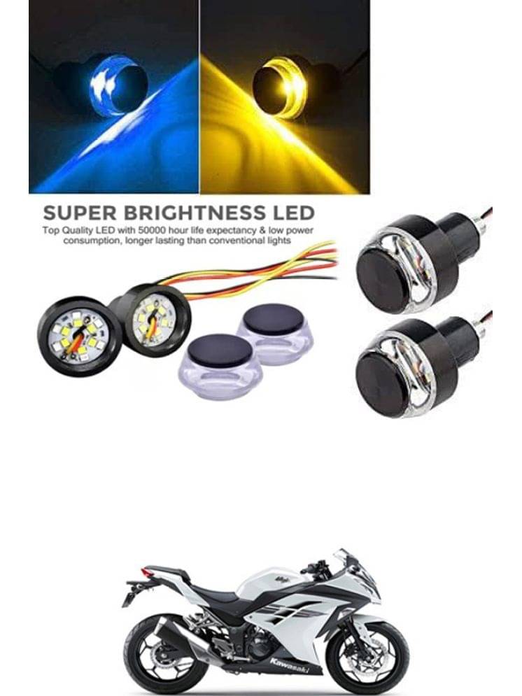 Rustproof, Waterproof Indicator Light/Handle Light (Multicolor) For Kawasaki Ninja 300 Rustproof, Waterproof Indicator Light/Handle Light (Multicolor) For Kawasaki Ninja 300