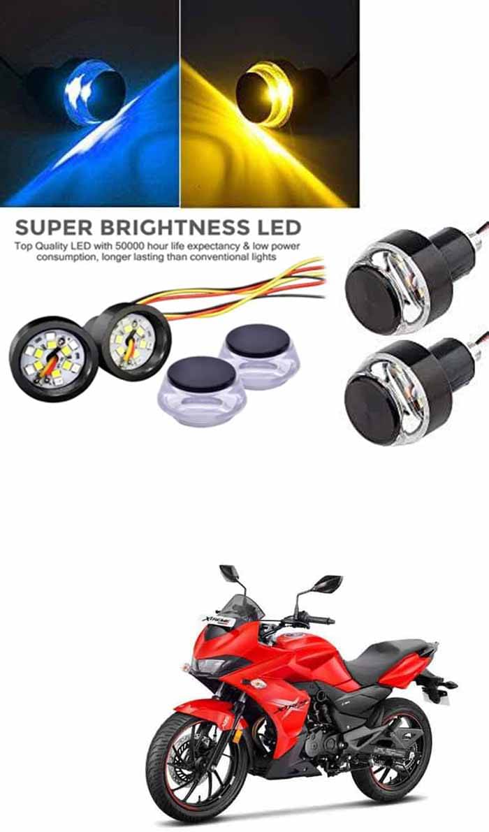     			Rustproof, Waterproof Indicator Light/Handle Light (Multicolor) For Hero Xtreme 200S