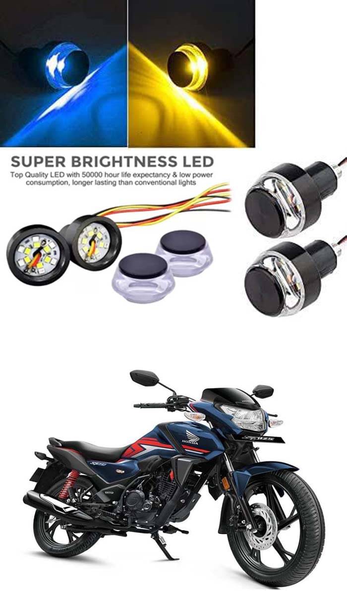     			Rustproof, Waterproof Indicator Light/Handle Light (Multicolor) For Honda SP 125