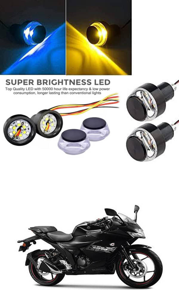     			Rustproof, Waterproof Indicator Light/Handle Light (Multicolor) For Suzuki Gixxer SF 150