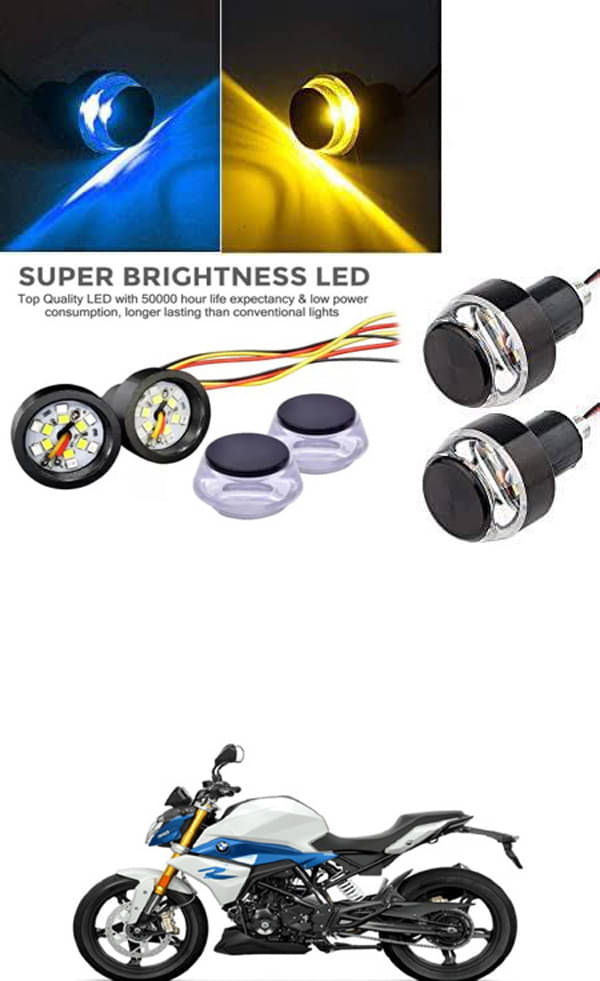 Rustproof, Waterproof Indicator Light/Handle Light (Multicolor) For BMW G 310 R Rustproof, Waterproof Indicator Light/Handle Light (Multicolor) For BMW G 310 R