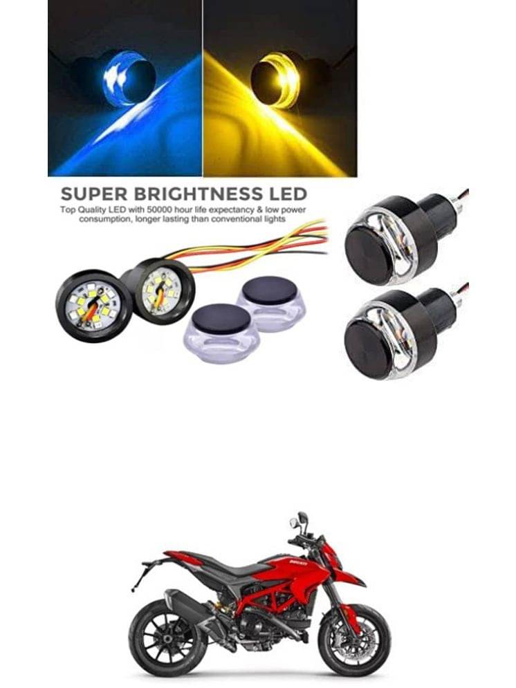     			Rustproof, Waterproof Indicator Light/Handle Light (Multicolor) For Ducati Hypermotard 939