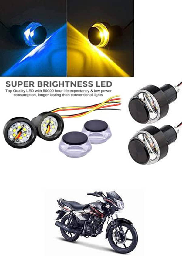    			Rustproof, Waterproof Indicator Light/Handle Light (Multicolor) For TVS Pheonix